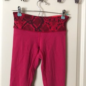 Red reversible Wunder Unders
